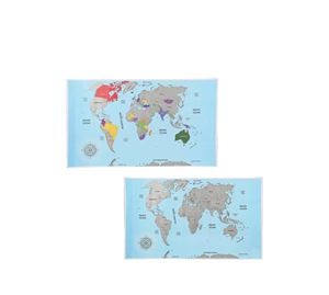 Gift Ideas - Παγκόσμιος Χάρτης Ξυστό 88x52 cm Aria Trade