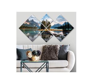 Home Deco Home Deco - Διακοσμητικός Πίνακας Mdf 4 Τεμ. Kalune Design