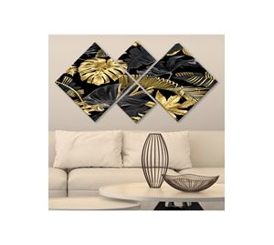 Home Bazaar Vol.1 - Διακοσμητικός Πίνακας Mdf 4 Τεμ. Kalune Design Home Bazaar Vol.1