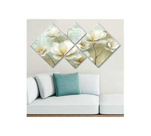 Home Deco - Διακοσμητικός Πίνακας Mdf 4 Τεμ. Kalune Design Home Deco