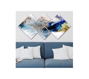 Home Deco - Διακοσμητικός Πίνακας Mdf 4 Τεμ. Kalune Design Home Deco