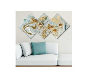 Home Deco - Διακοσμητικός Πίνακας Mdf 4 Τεμ. Kalune Design Home Deco