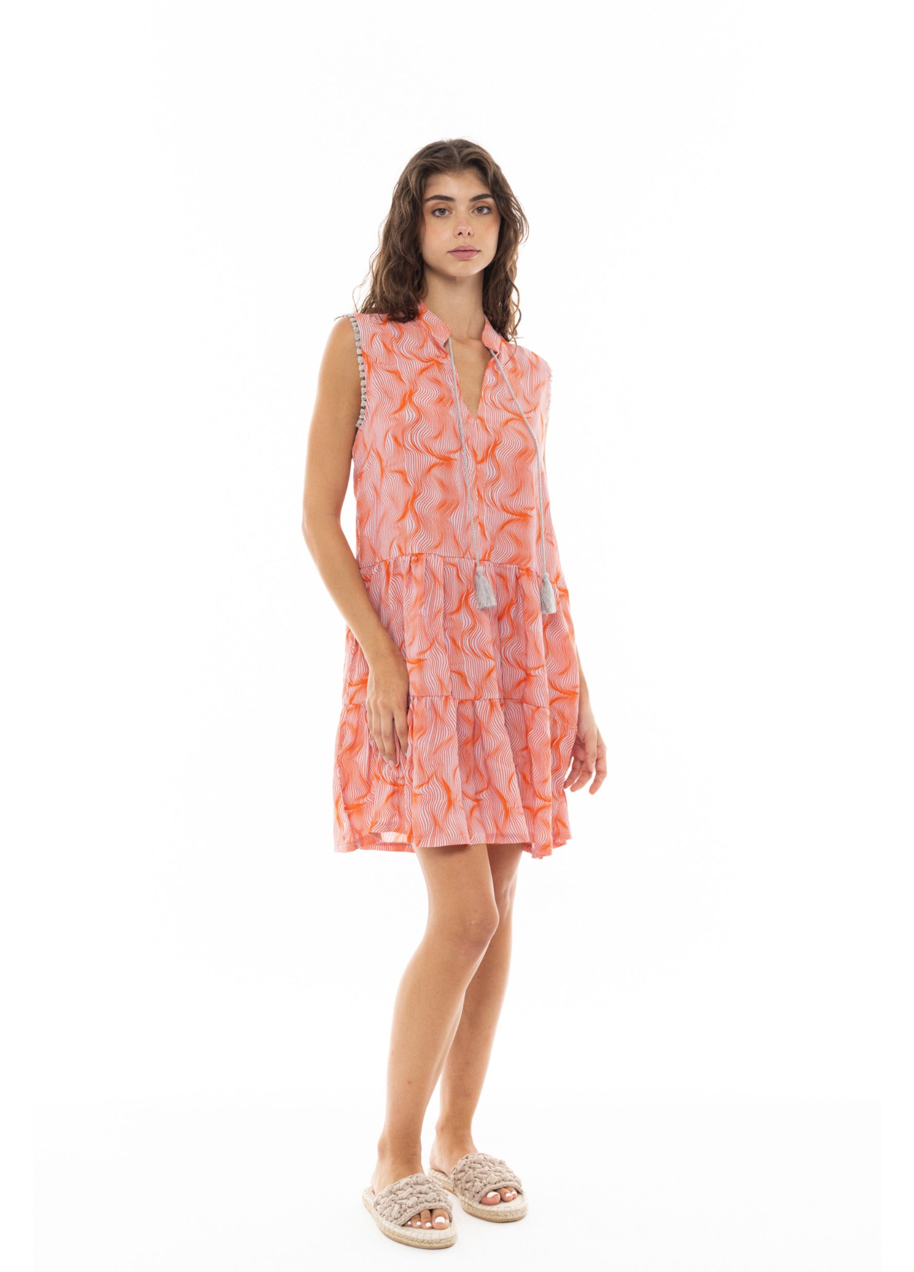 Mega Bazaar Mega Bazaar - Γυναικείο Φόρεμα PINK LABEL