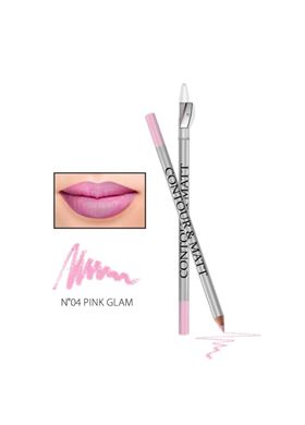 Contour & MAtte Lip Pencil 04 Pink Glam