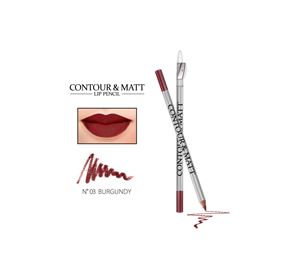 L'Oreal Paris & More - Contour & Matte Lip Pencil 03 Burgundy L'Oreal Paris & More