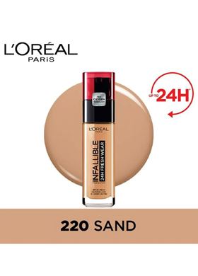 L'Oreal Paris Infaillible 24hr Freshwear Liquid Foundation 220
