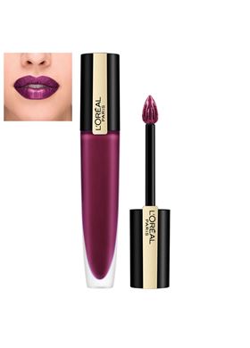 L'Oreal Paris Rouge Signature Metallic Liquid Lipstick 204