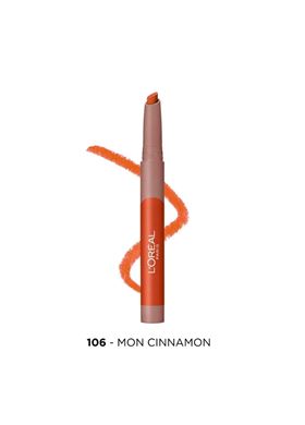 Loreal Paris Matte Lip Crayon 106 Mom Cinnamon