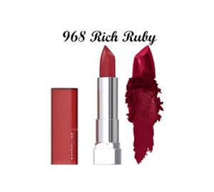 Beauty Clearance Beauty Clearance - Maybelline Color Sensational Mattes 968 Rich Ruby