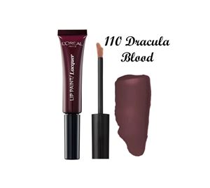 L'Oreal Paris & More L'Oreal Paris & More - Loreal Paris Infallible Lip Paint Lacquer 110 Dracula Blood
