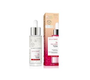 L'Oreal Paris & More L'Oreal Paris & More - Eveline Face Therapy Shot Rebuilding Serum 3X Collagen, 24K Gold, Elastin