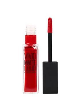 Maybelline Color Sensational Vivid Matte Liquid – 35 Rebel Red