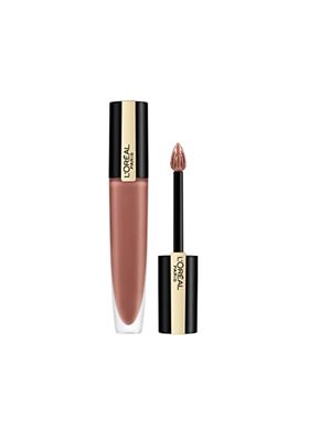 Loreal Paris Rouge Signature Metallic Liquid Lipstick 201