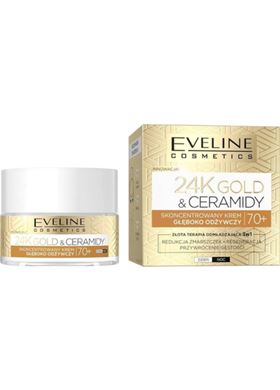 Eveline 24K Gold&Ceramides Concentrate 50+ 50Ml