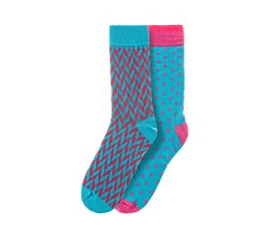 Black & Parker Socks - Ανδρικό Σετ Κάλτσες White Side