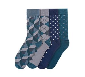 Black & Parker Socks - Ανδρικό Σετ Κάλτσες Green Side Black & Parker Socks
