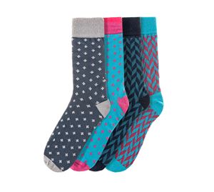 Black & Parker Socks - Ανδρικό Σετ Κάλτσες Allen Crags Black & Parker Socks