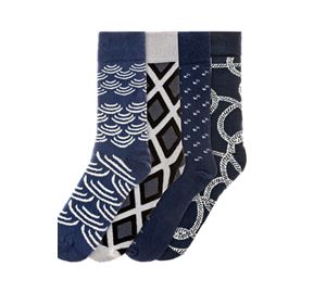 Black & Parker Socks - Ανδρικό Σετ Κάλτσες Dow Crag Black & Parker Socks
