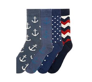 Black & Parker Socks - Ανδρικό Σετ Κάλτσες Wandope Black & Parker Socks