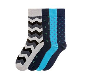 Black & Parker Socks - Ανδρικό Σετ Κάλτσες Meldon Hill Black & Parker Socks