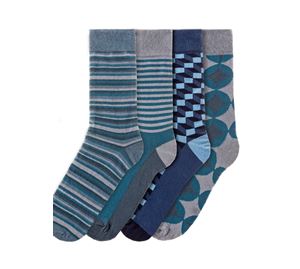 Black & Parker Socks - Ανδρικό Σετ Κάλτσες Great Rigg Black & Parker Socks