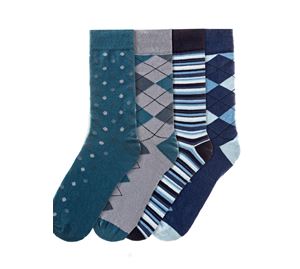 Black & Parker Socks - Ανδρικό Σετ Κάλτσες Stony Cove Pike Black & Parker Socks