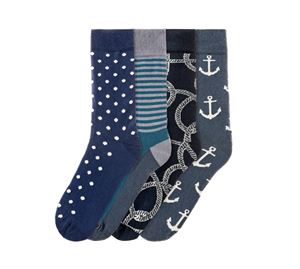 Black & Parker Socks - Ανδρικό Σετ Κάλτσες Sand Hill Black & Parker Socks