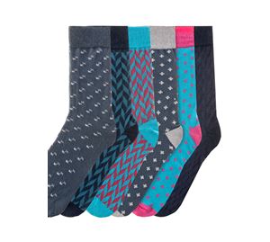 Black & Parker Socks - Ανδρικό Σετ Κάλτσες Round How Black & Parker Socks