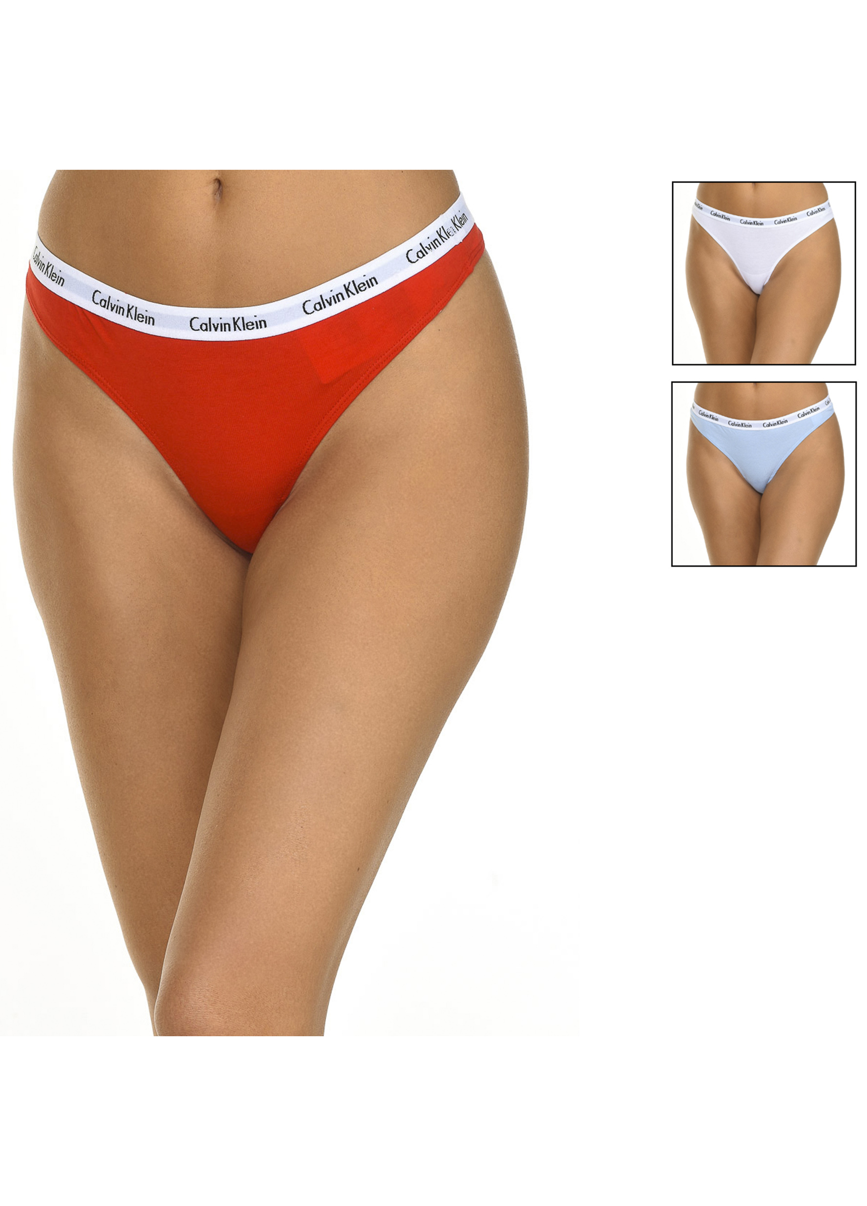 Calvin Klein Underwear Calvin Klein Underwear - Γυναικείο Σετ 3 Τεμ. Στρινγκ Calvin Klein Underwear