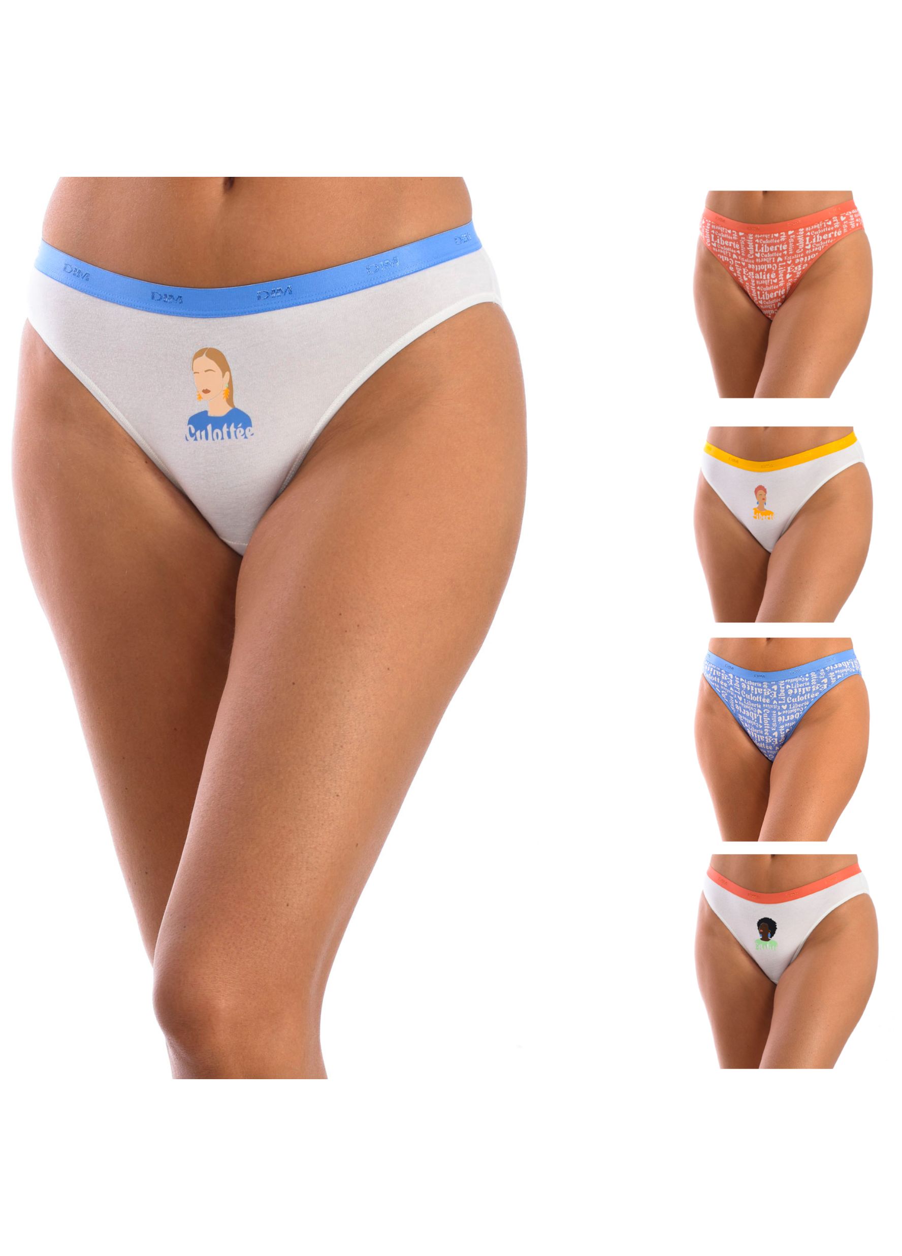 Sloggi & Dim Underwear Sloggi & Dim Underwear - Σετ Γυναικεία Σλιπ 5 τμχ DIM