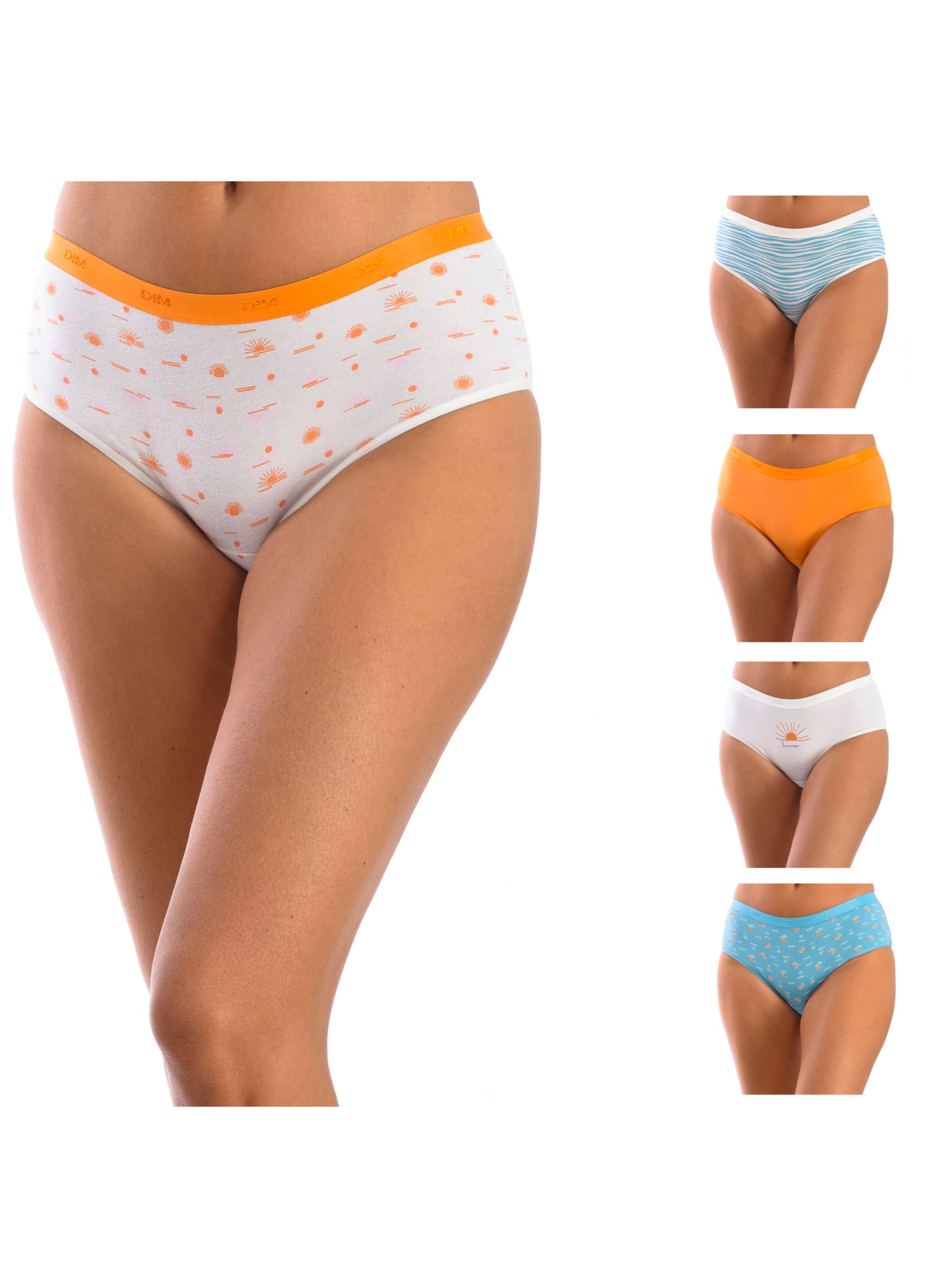 Sloggi & Dim Underwear Sloggi & Dim Underwear - Σετ Γυναικεία Σλιπ 5 τμχ DIM
