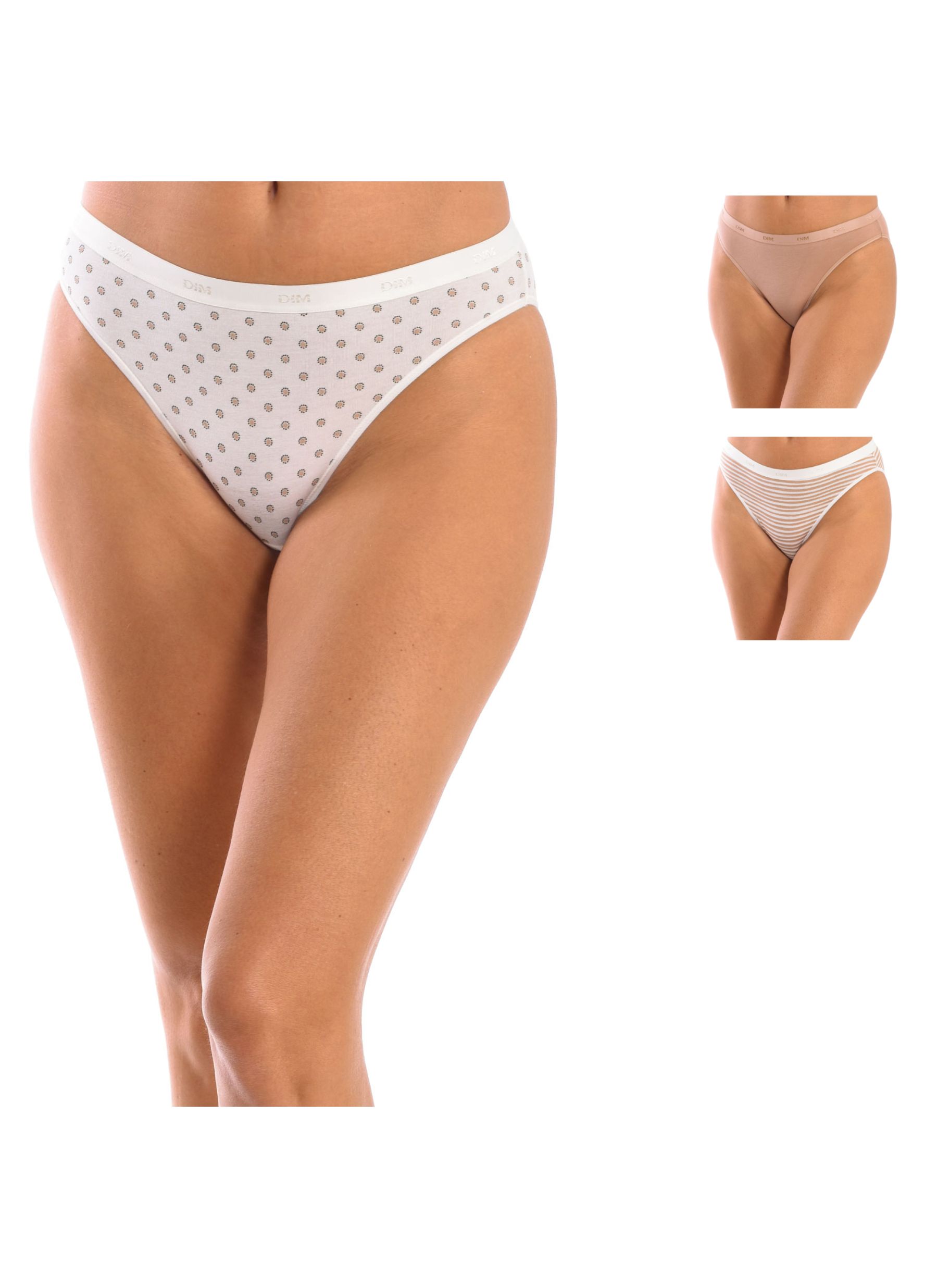 Sloggi & Dim Underwear Sloggi & Dim Underwear - Σετ Γυναικεία Σλιπ 3 Τεμ. DIM