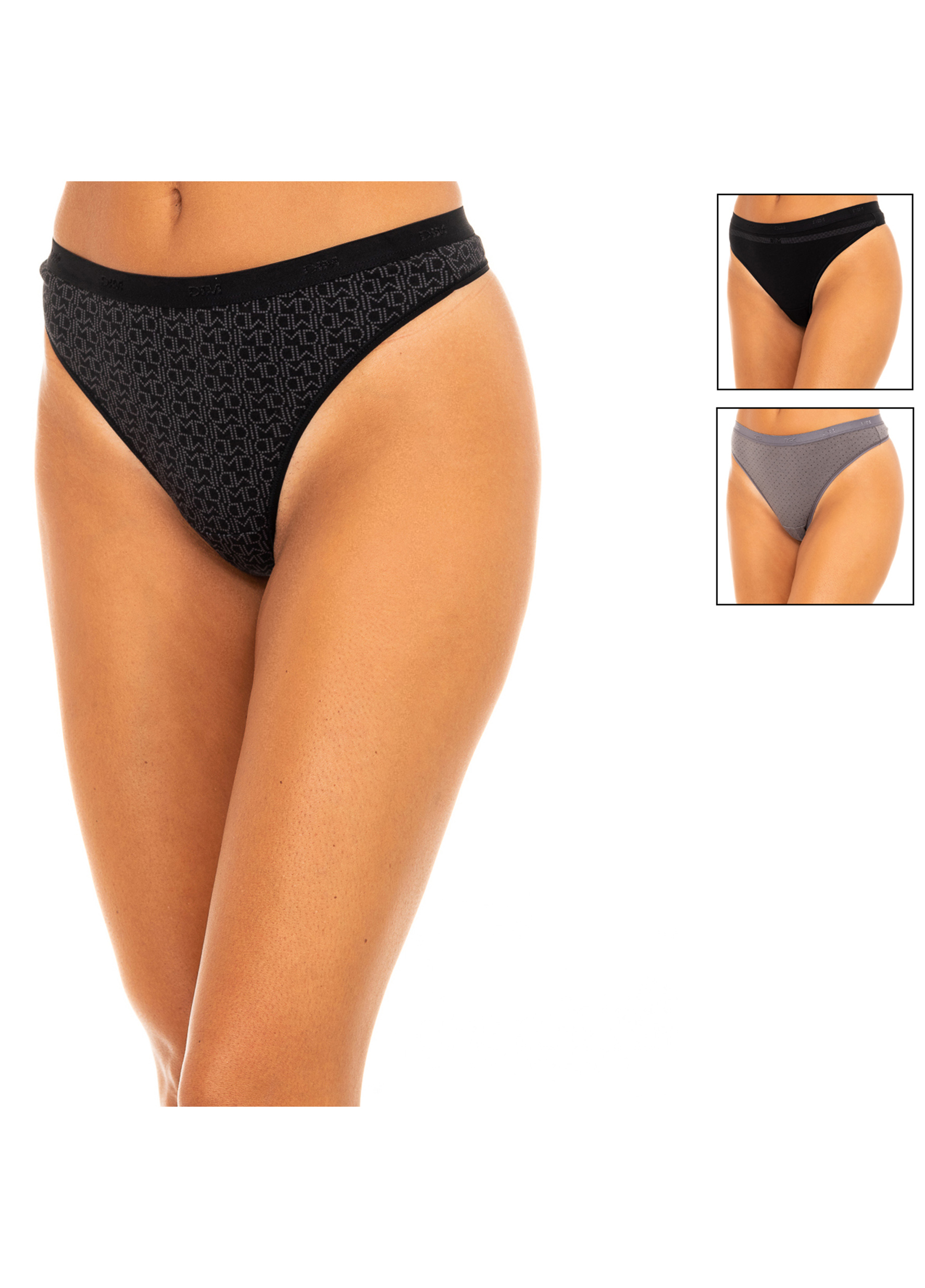 Sloggi & Dim Underwear Sloggi & Dim Underwear - Γυναικείο Σετ 3 τμχ Στρίνγκ DIM