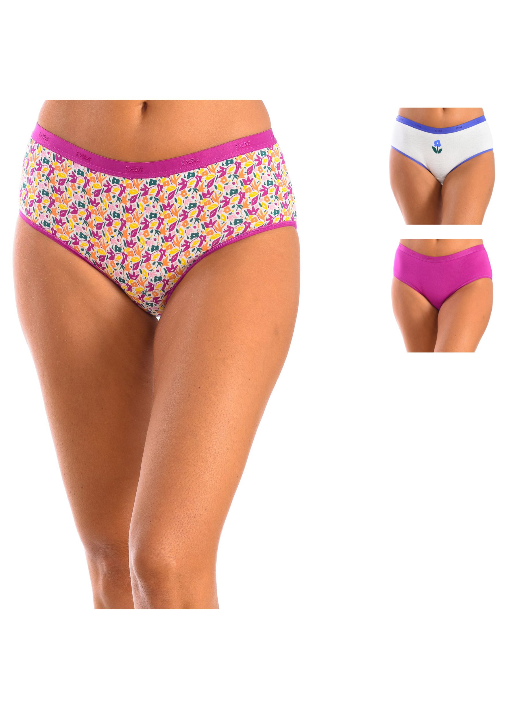 Sloggi & Dim Underwear Sloggi & Dim Underwear - Γυναικείο Σετ Εσώρουχα 3 Τεμ. DIM