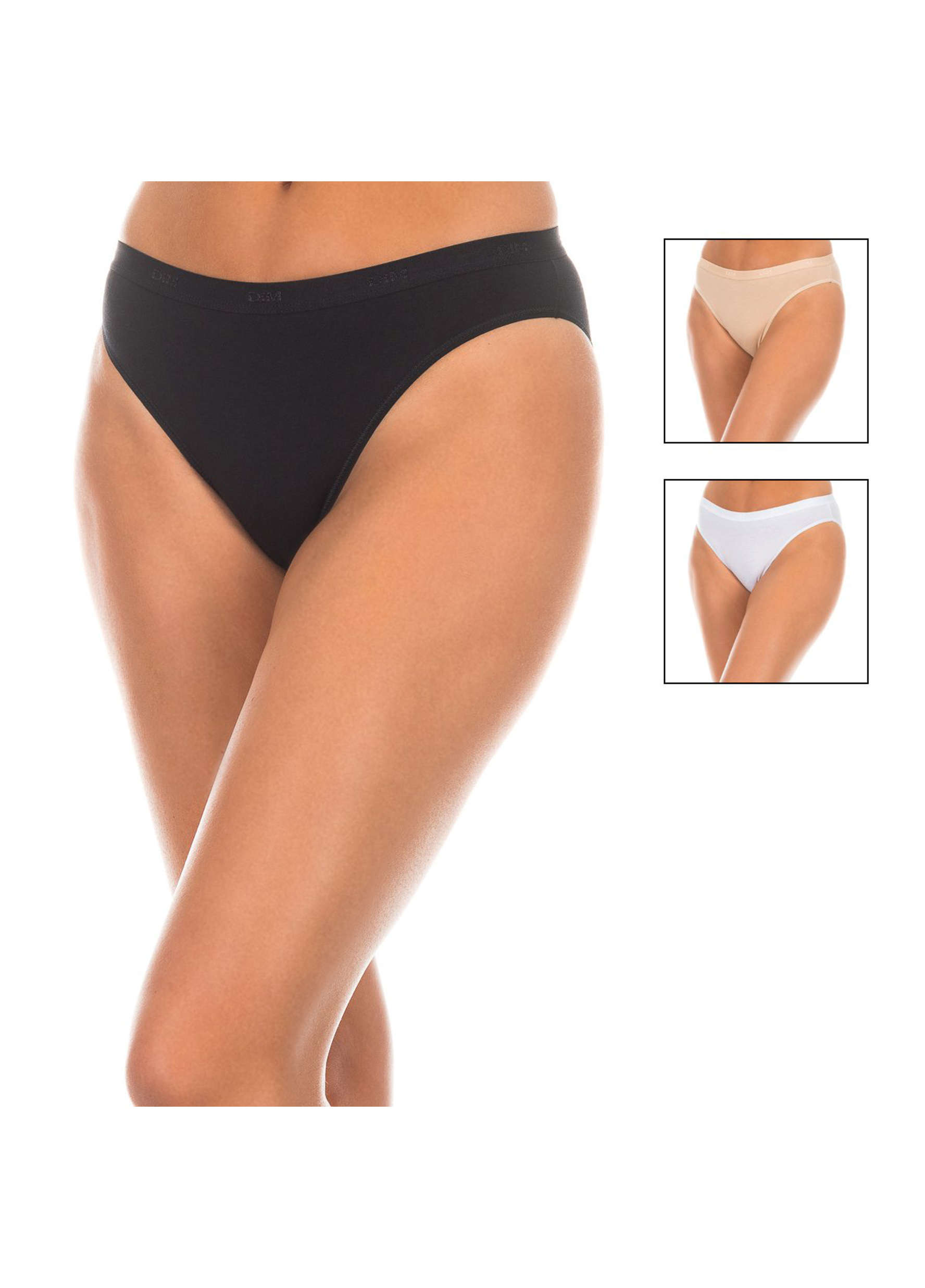 Dim Underwear Dim Underwear - Γυναικείο Σετ 3 τμχ Σλιπ DIM