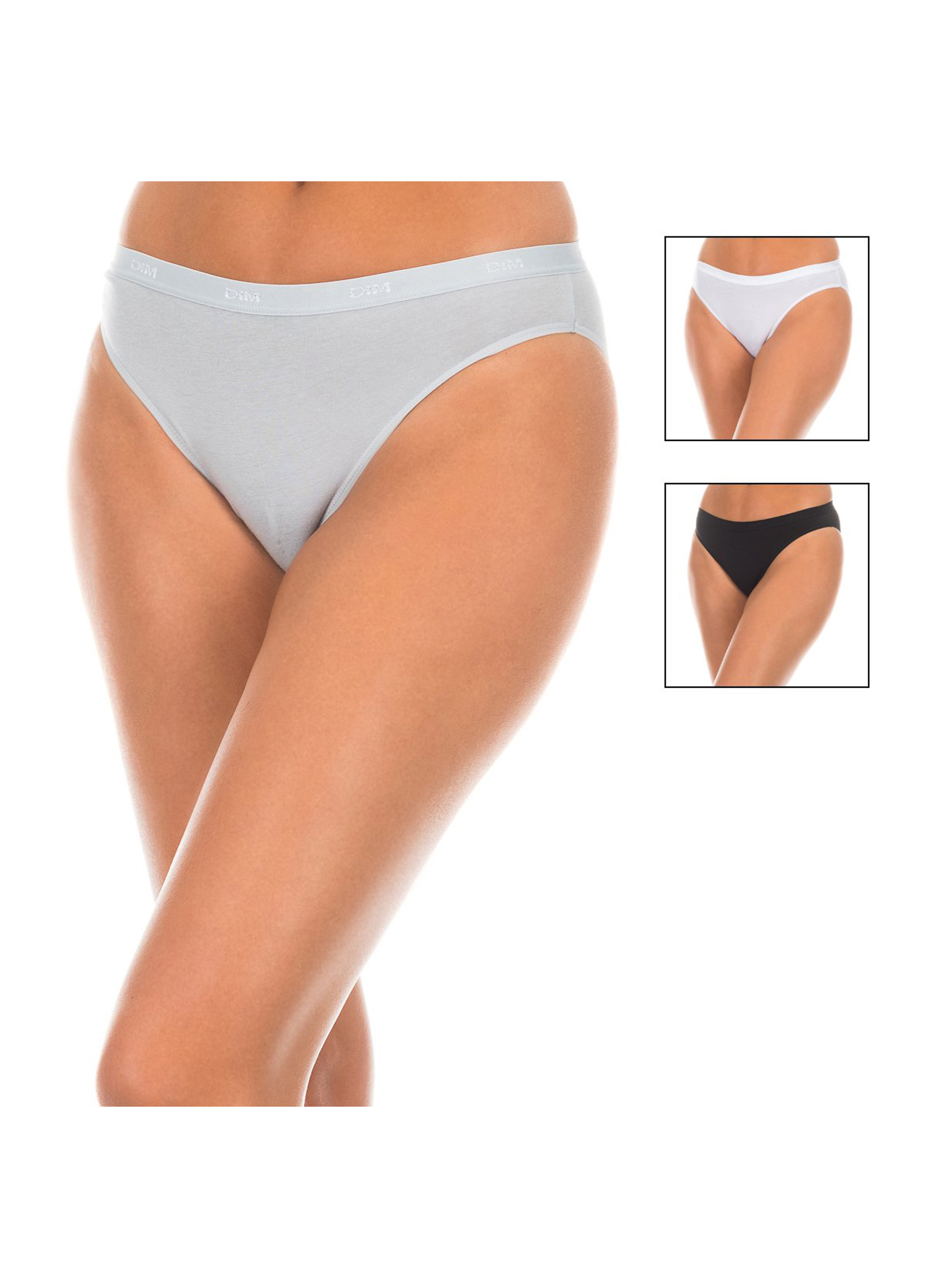 Dim Underwear Dim Underwear - Γυναικείο Σετ 3 τμχ Σλιπ DIM