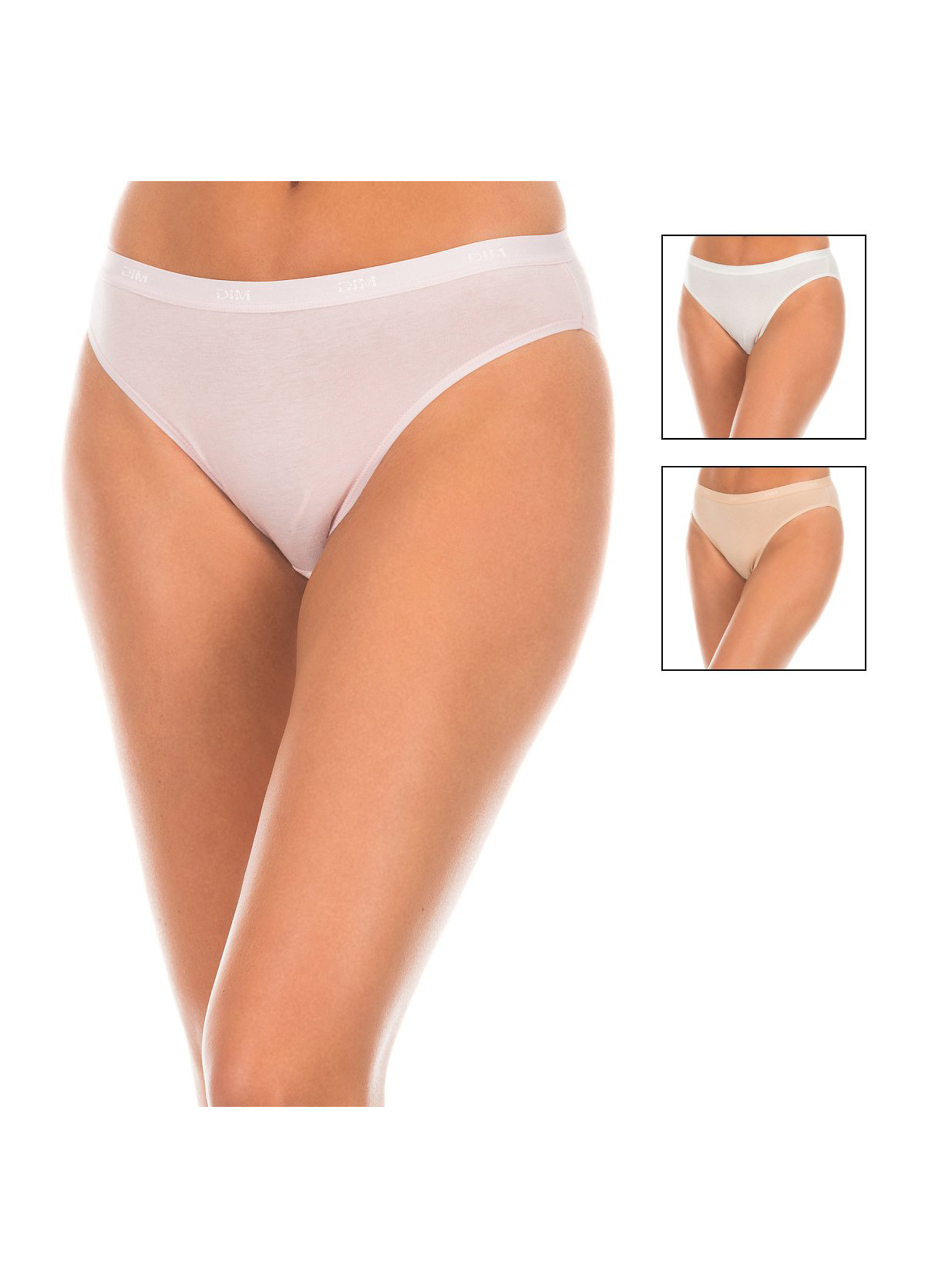 Dim Underwear Dim Underwear - Γυναικείο Σετ 3 τμχ Σλιπ DIM