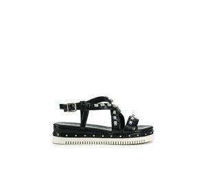 Migato Vol.2 - Γυναικεία Σανδάλια MIGATO MATTE STRAPS Μαύρο χρώμα