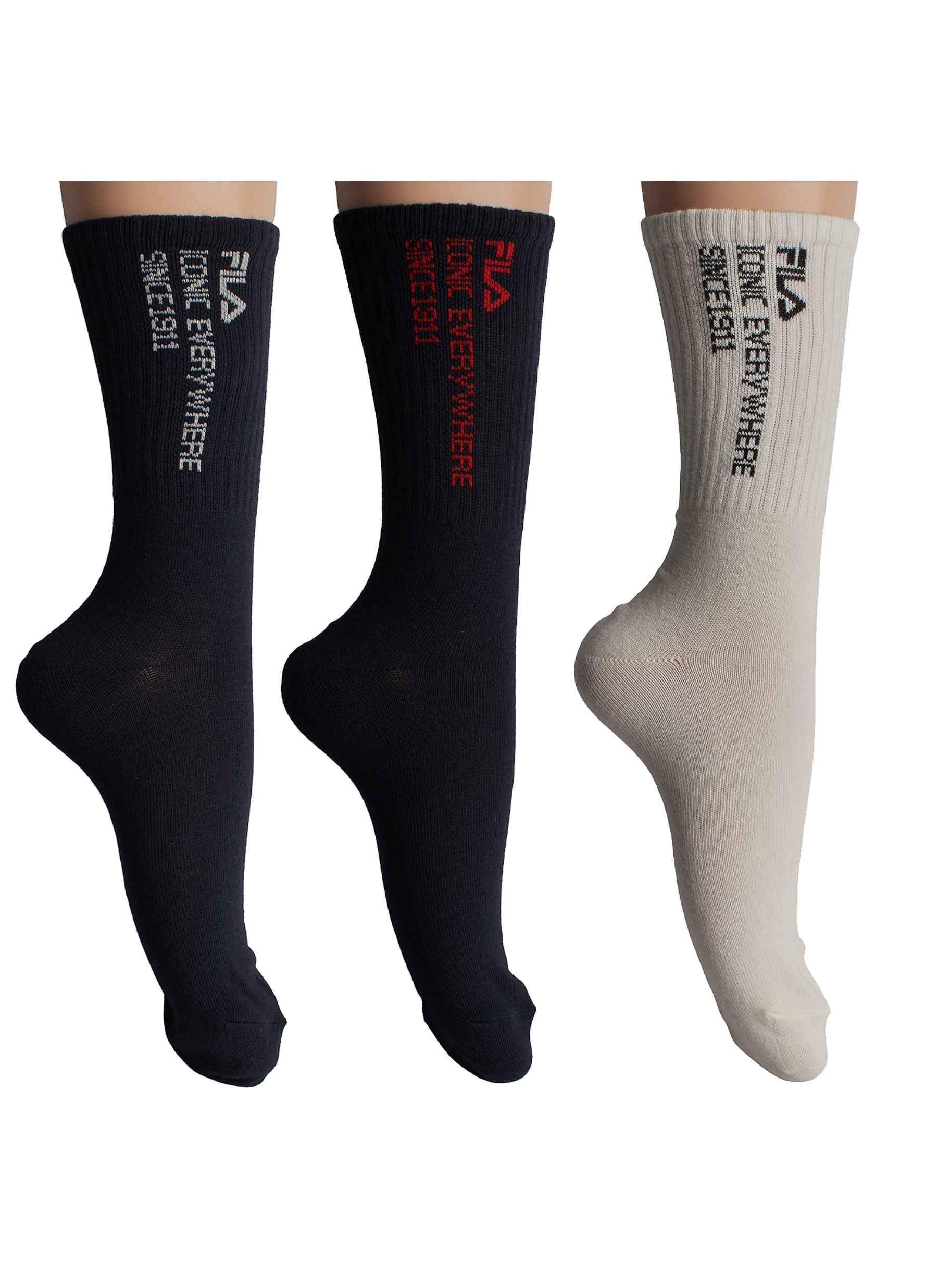 Fila & More Underwear Fila & More Underwear - Γυναικείο Σετ Κάλτσες 3 τμχ Fila