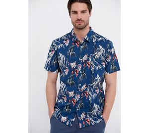 Mega Bazaar - Ανδρικό Πουκάμισο FUNKY BUDDHA Mega Bazaar