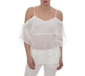 Fracomina & More – Γυναικεία Μπλούζα FRACOMINA άσπρη χρώμα