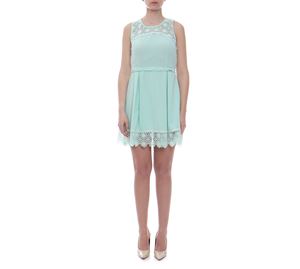 Fracomina & More - Γυναικείο Φόρεμα Σιέλ χρώμα FRACOMINA