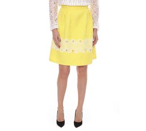 Fracomina & More – Γυναικεία Φούστα FRACOMINA Κίτρινο-Λευκό Χρώμα