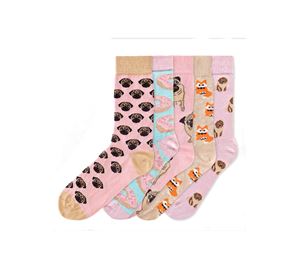 Shoes Bazaar - Γυναικείο Σετ Κάλτσες FUNKY STEPS