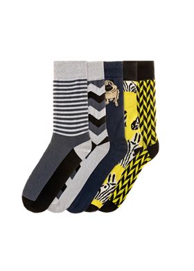 Ανδρικό Σετ Κάλτσες Funky Steps