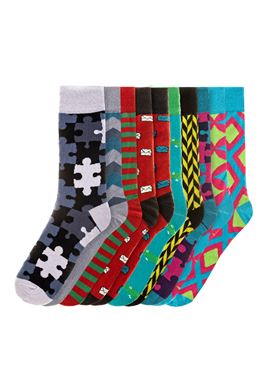 Ανδρικό Σετ Κάλτσες Funky Steps