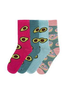 Γυναικείο Σετ Κάλτσες 4 τμχ Funky Steps