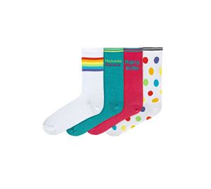  Funky Steps Socks - Γυναικείο Σετ Κάλτσες 4 τμχ Funky Steps 2025