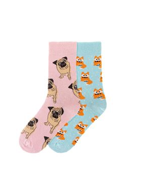 Γυναικείο Σετ Κάλτσες 2 τμχ Funky Steps