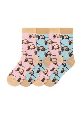 Γυναικείο Σετ Κάλτσες 4 τμχ Funky Steps